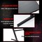 Gaming Desk Computer Studio Desk PC Table Z Shape Gamer Workstation w/Mousepad